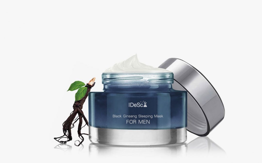 Black Ginseng Sleeping Mask For Men